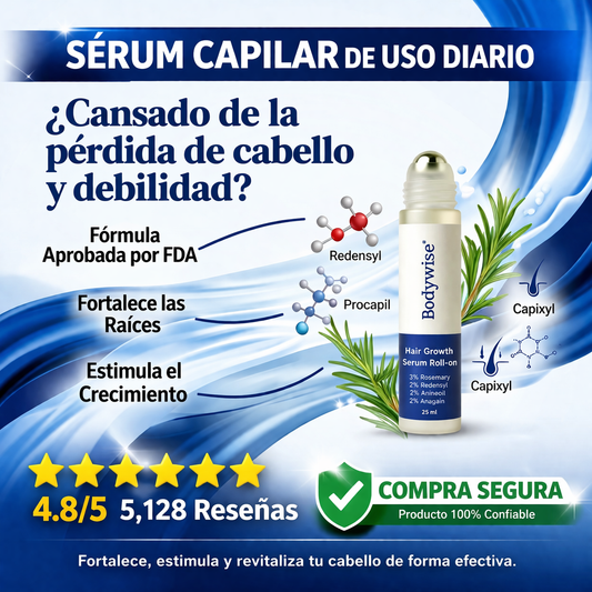 Body Wise Serum 2x1 (Original ) | Recupera tu cabello sin químicos agresivos